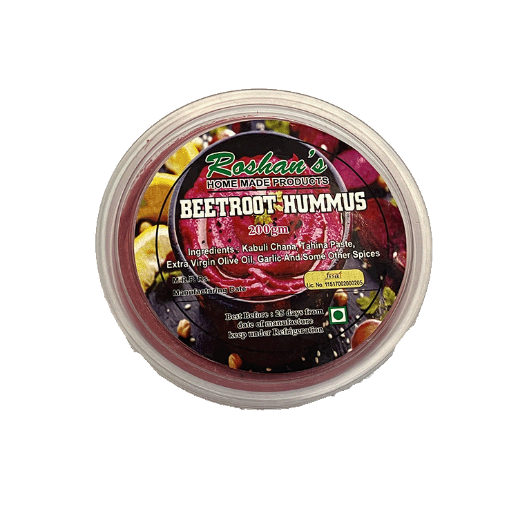 Beetroot Hummus Image 3