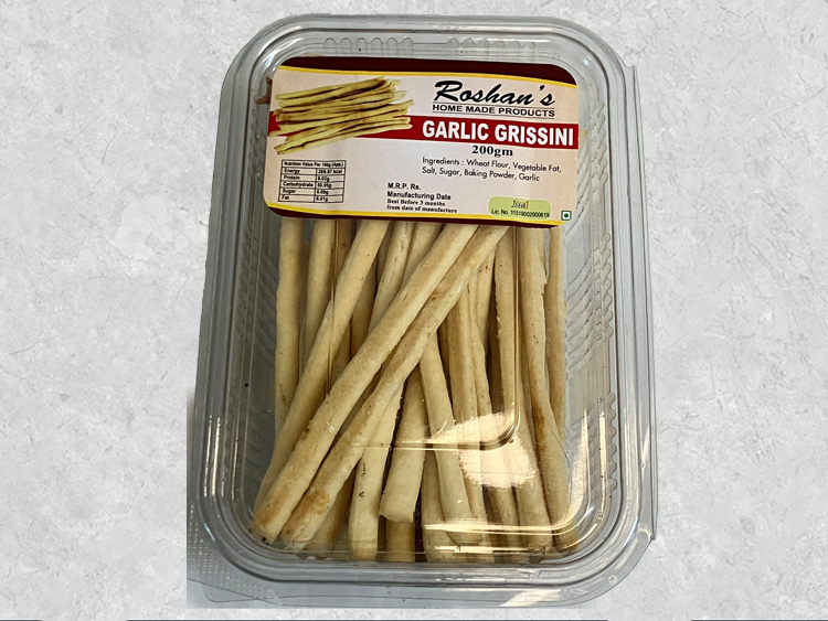 Garlic Grissini