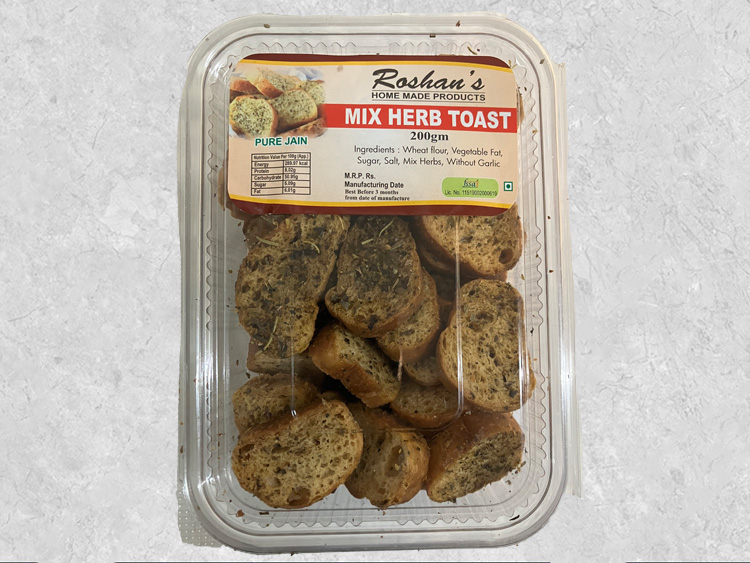Mix Herb Toast Image 1